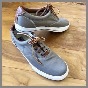 Polo Ralph Lauren Vaughn Canvas Algae Shoes